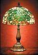 Stained Glass Shamrock Lamp